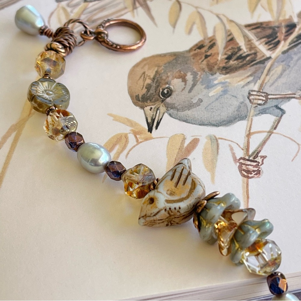 ARTISAN Bracelet “Sparrows and Oats” - Picture 4 of 16